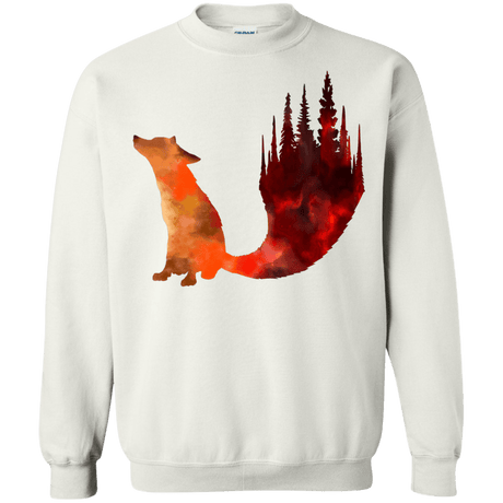 Sweatshirts White / S Fox Tail Crewneck Sweatshirt