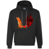 Sweatshirts Black / S Fox Tail Premium Fleece Hoodie