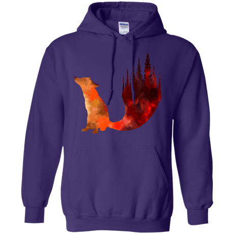 Sweatshirts Purple / S Fox Tail Pullover Hoodie