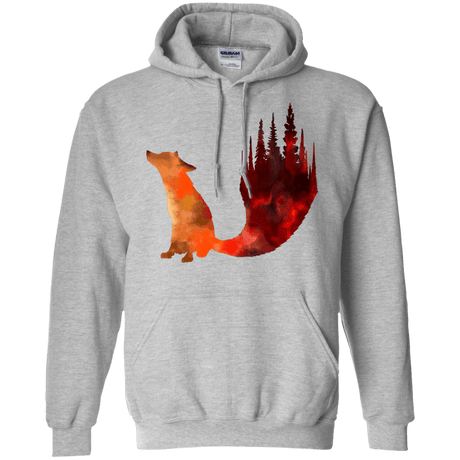 Sweatshirts Sport Grey / S Fox Tail Pullover Hoodie