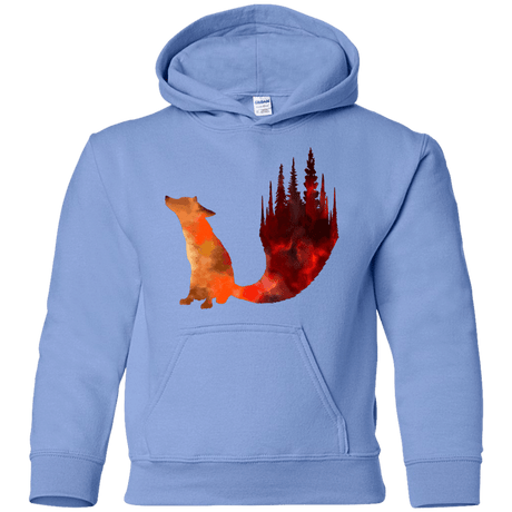 Sweatshirts Carolina Blue / YS Fox Tail Youth Hoodie
