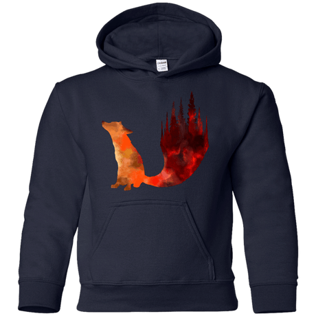 Sweatshirts Navy / YS Fox Tail Youth Hoodie