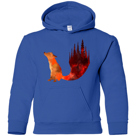 Sweatshirts Royal / YS Fox Tail Youth Hoodie