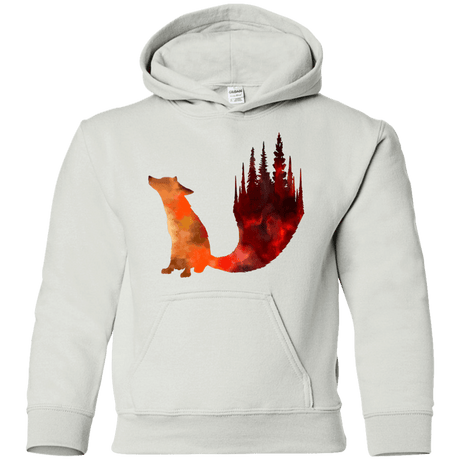 Sweatshirts White / YS Fox Tail Youth Hoodie
