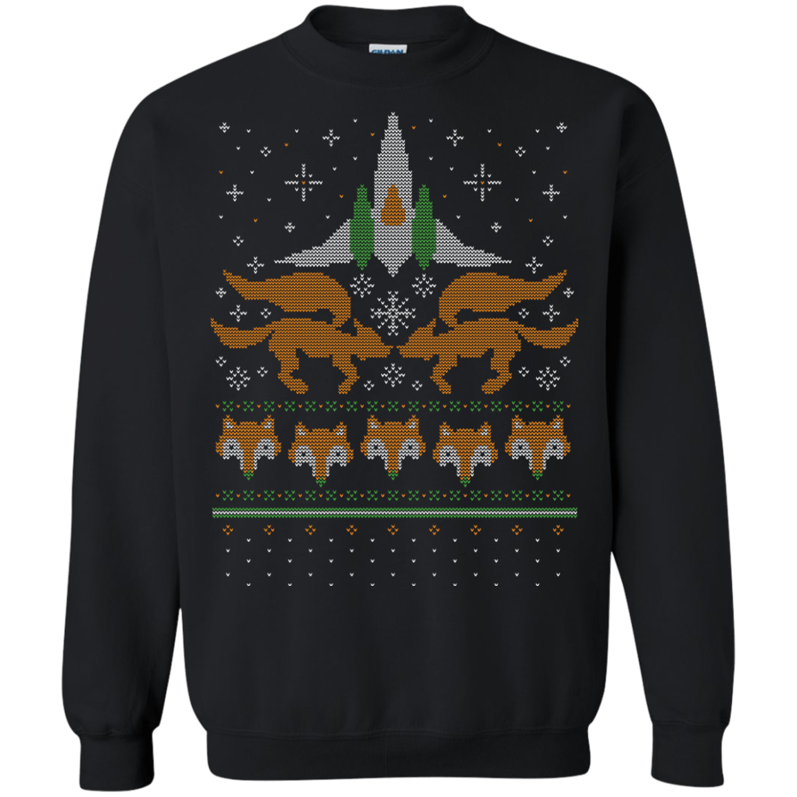 Sweatshirts Black / Small Foxy Threads Crewneck Sweatshirt