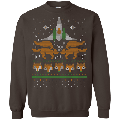 Sweatshirts Dark Chocolate / Small Foxy Threads Crewneck Sweatshirt