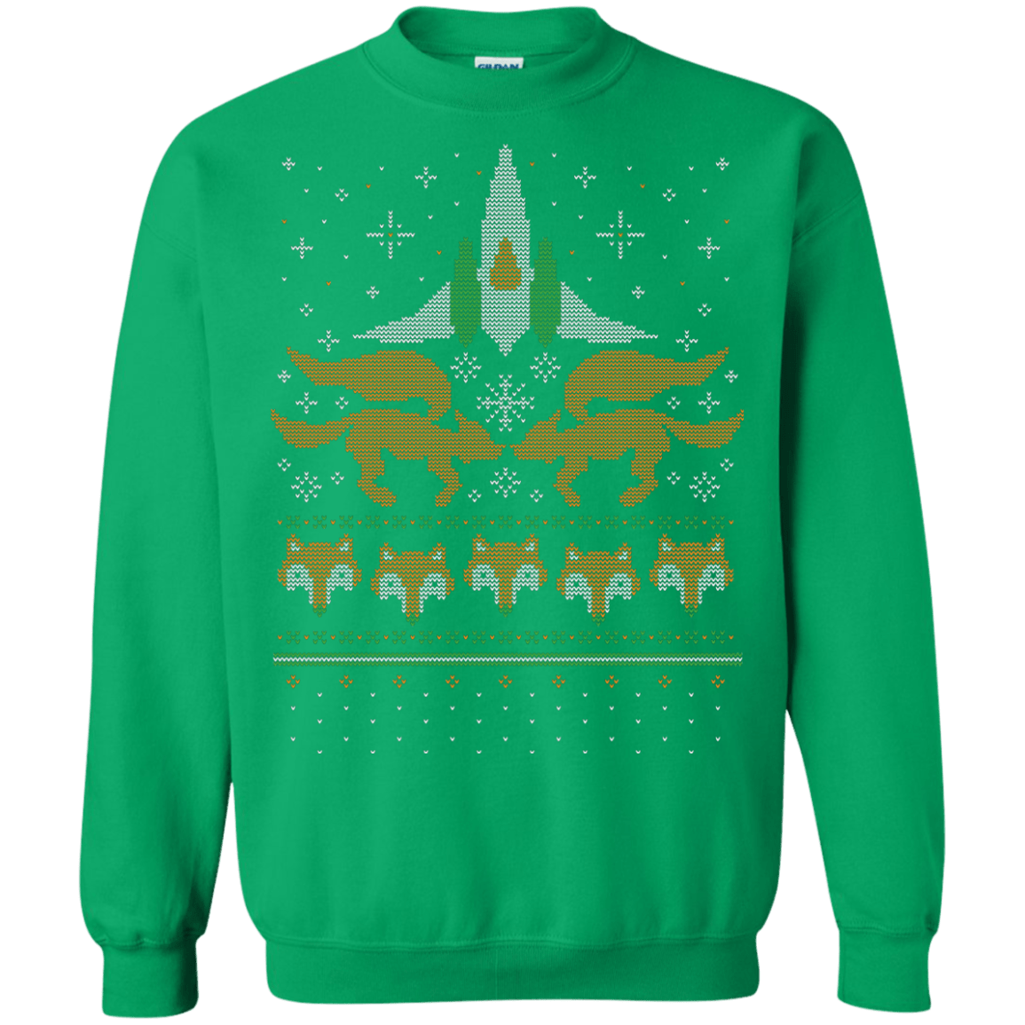 Sweatshirts Irish Green / Small Foxy Threads Crewneck Sweatshirt