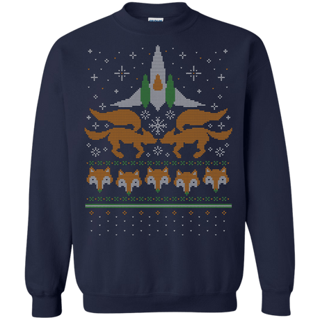 Sweatshirts Navy / Small Foxy Threads Crewneck Sweatshirt