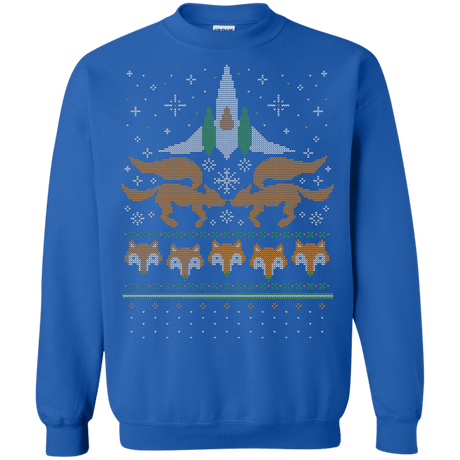 Sweatshirts Royal / Small Foxy Threads Crewneck Sweatshirt