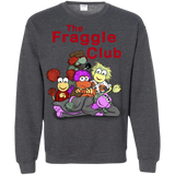 Sweatshirts Dark Heather / S Fraggle Club Crewneck Sweatshirt