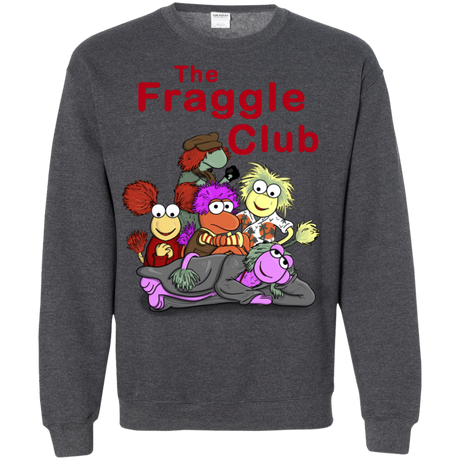 Sweatshirts Dark Heather / S Fraggle Club Crewneck Sweatshirt