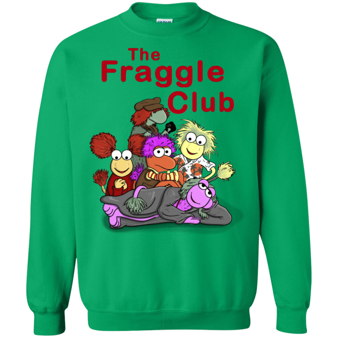 Sweatshirts Irish Green / S Fraggle Club Crewneck Sweatshirt