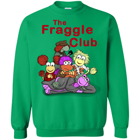 Sweatshirts Irish Green / S Fraggle Club Crewneck Sweatshirt