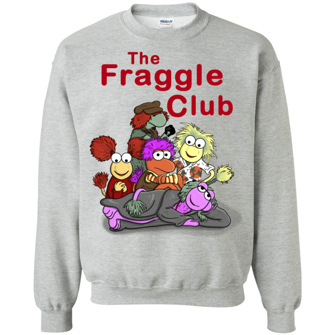 Sweatshirts Sport Grey / S Fraggle Club Crewneck Sweatshirt