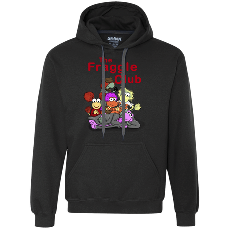 Sweatshirts Black / S Fraggle Club Premium Fleece Hoodie