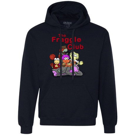 Sweatshirts Navy / S Fraggle Club Premium Fleece Hoodie