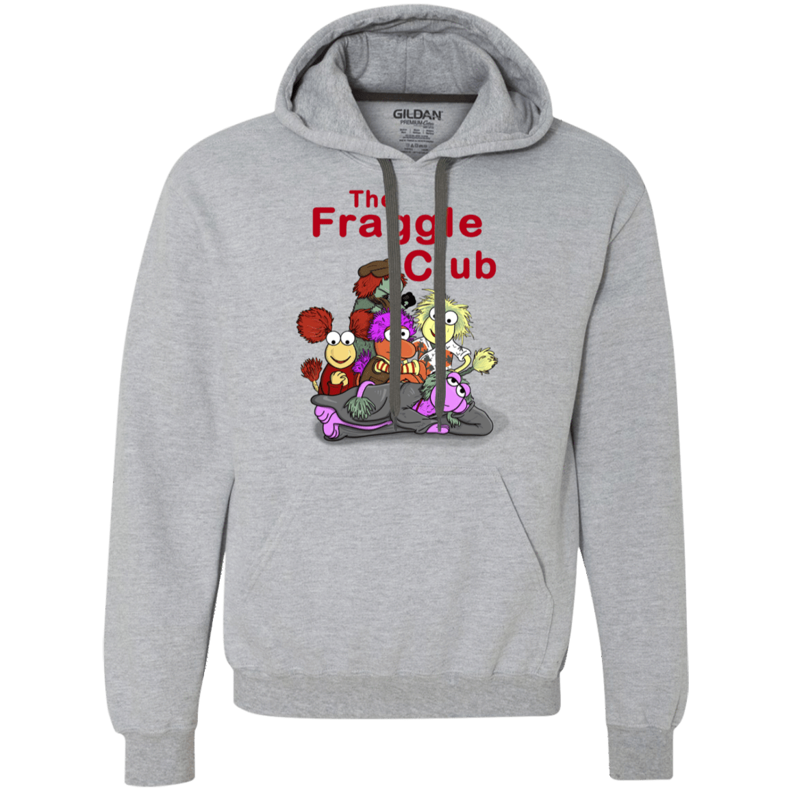 Sweatshirts Sport Grey / L Fraggle Club Premium Fleece Hoodie