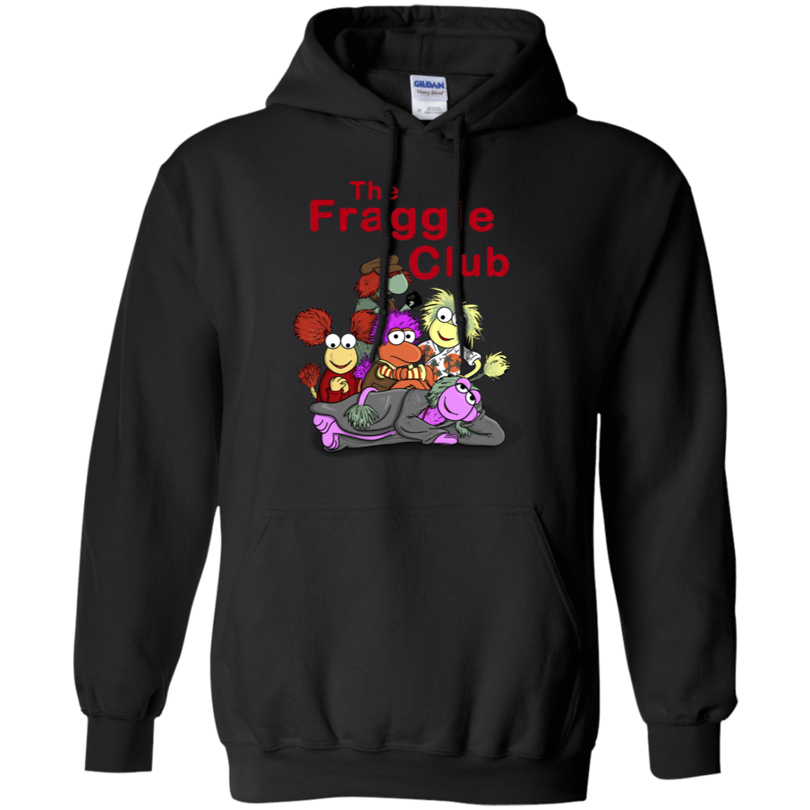 Sweatshirts Black / S Fraggle Club Pullover Hoodie