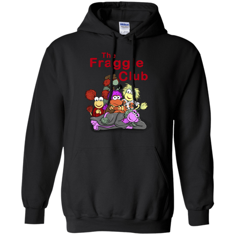 Sweatshirts Black / S Fraggle Club Pullover Hoodie