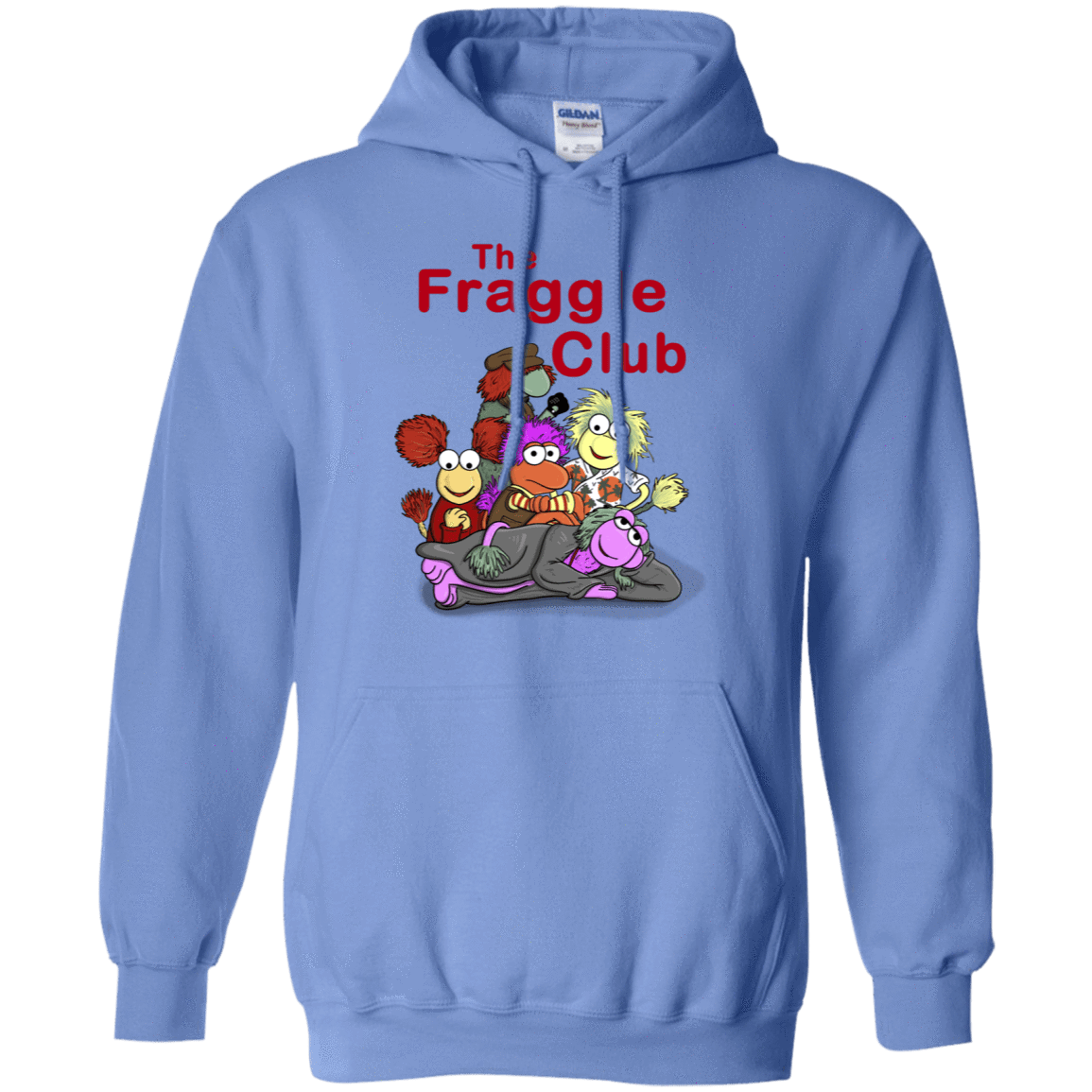 Sweatshirts Carolina Blue / S Fraggle Club Pullover Hoodie