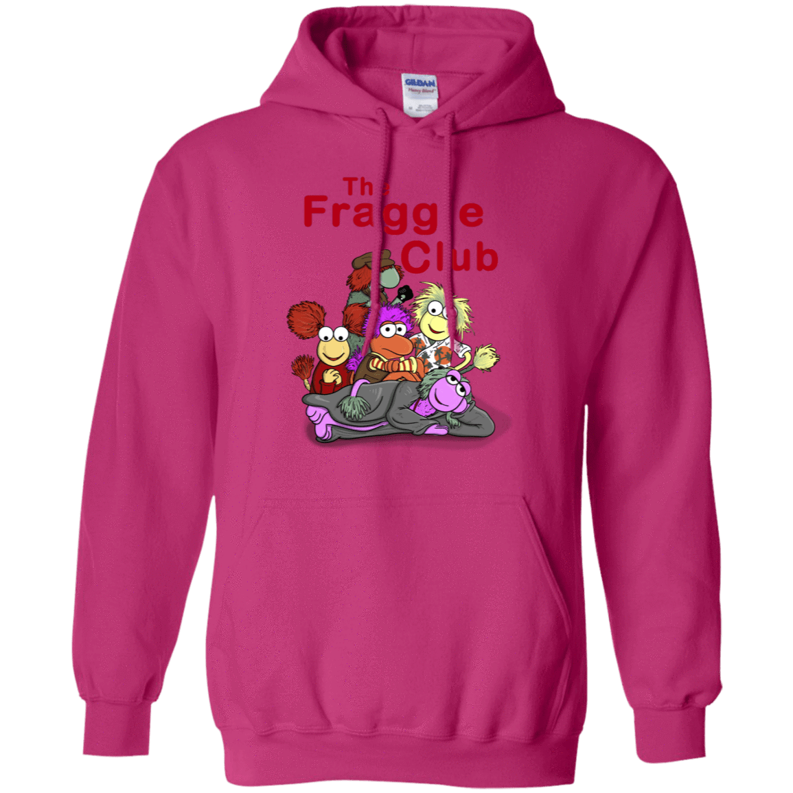 Sweatshirts Heliconia / S Fraggle Club Pullover Hoodie