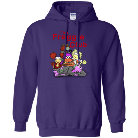 Sweatshirts Purple / S Fraggle Club Pullover Hoodie