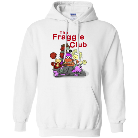 Sweatshirts White / S Fraggle Club Pullover Hoodie