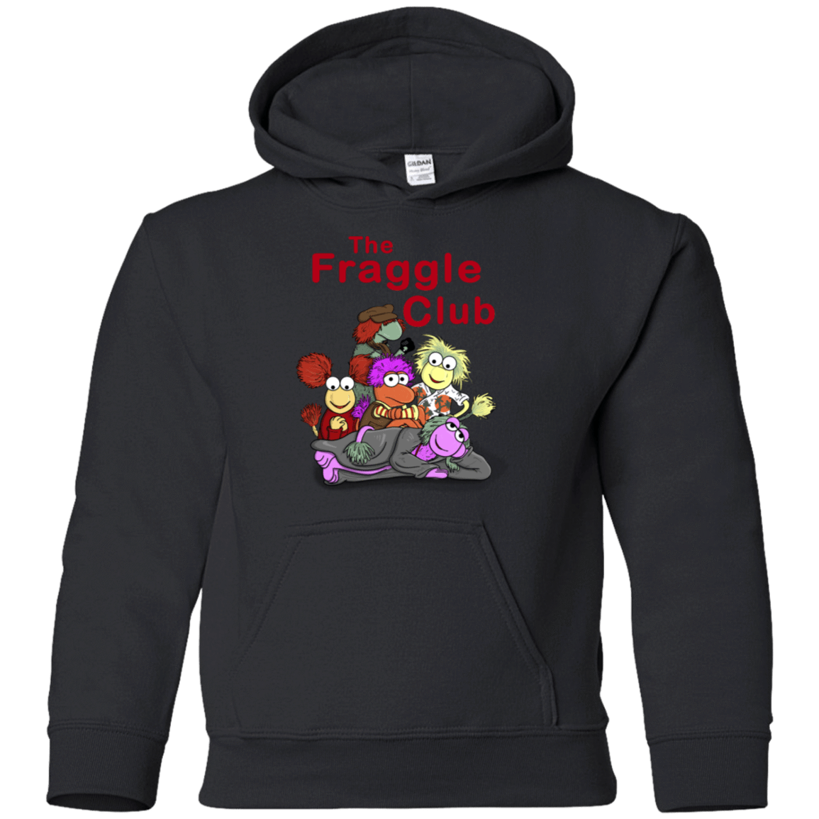 Sweatshirts Black / YS Fraggle Club Youth Hoodie