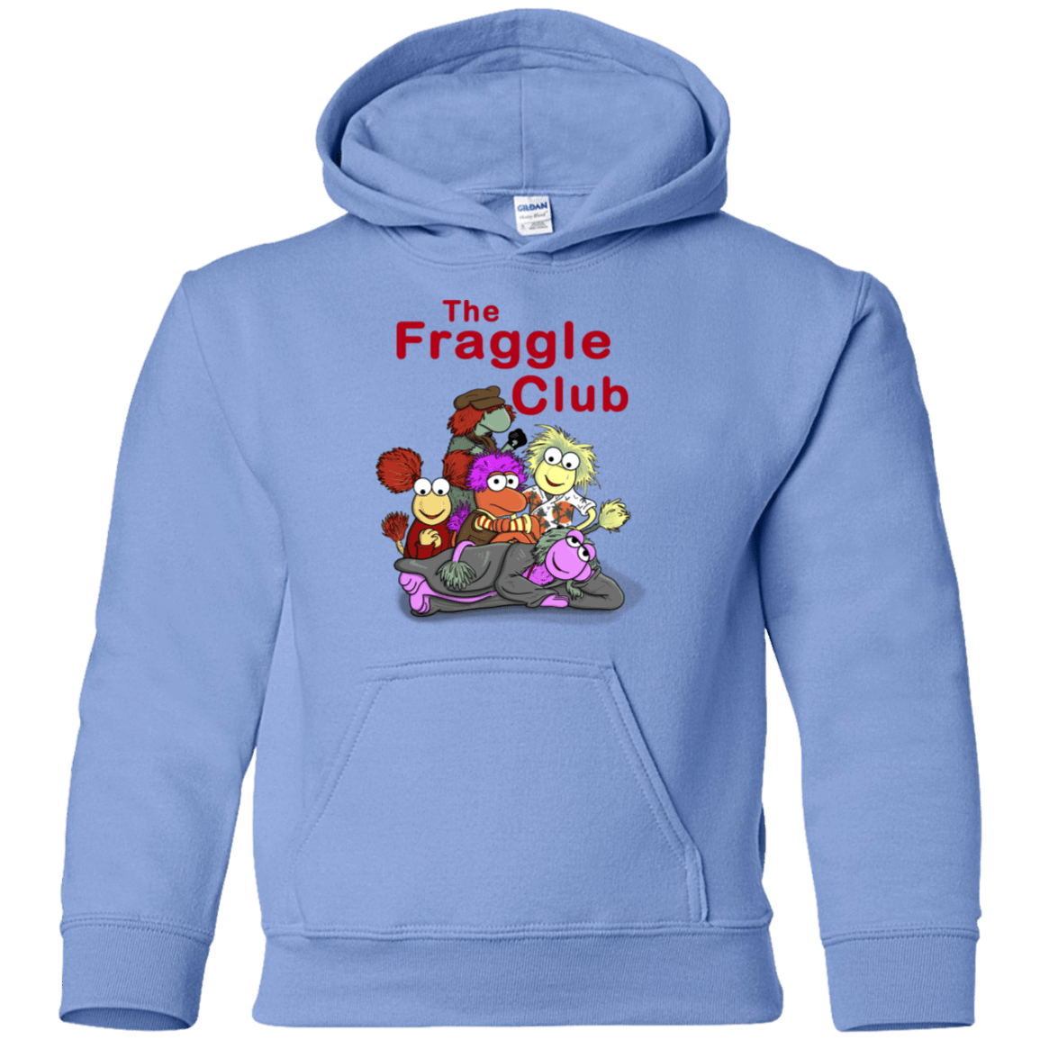 Sweatshirts Carolina Blue / YS Fraggle Club Youth Hoodie