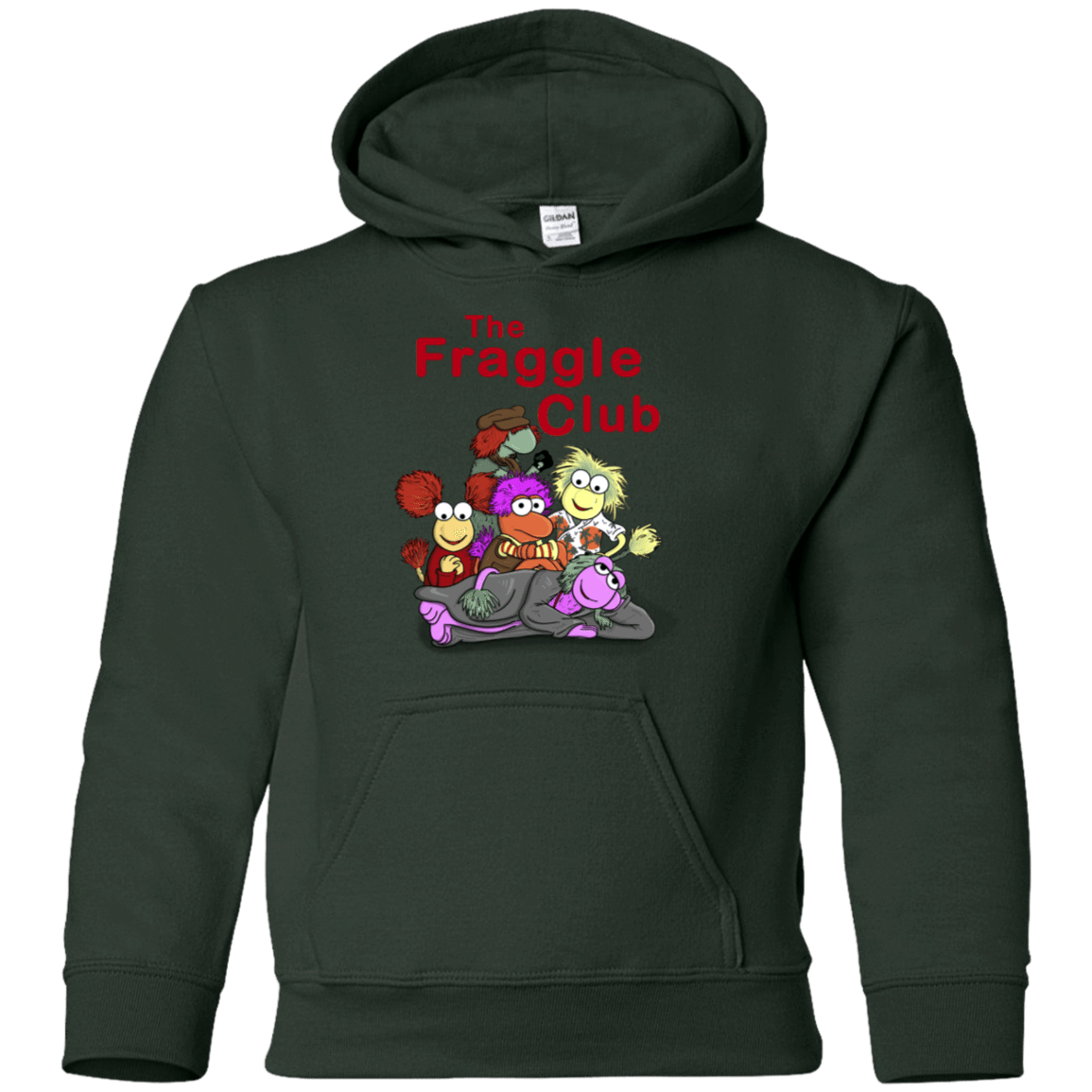 Sweatshirts Forest Green / YS Fraggle Club Youth Hoodie