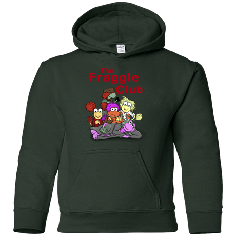 Sweatshirts Forest Green / YS Fraggle Club Youth Hoodie