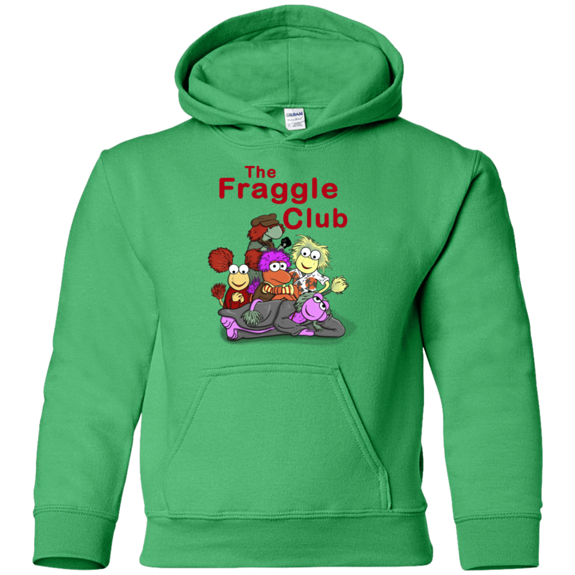 Sweatshirts Irish Green / YS Fraggle Club Youth Hoodie