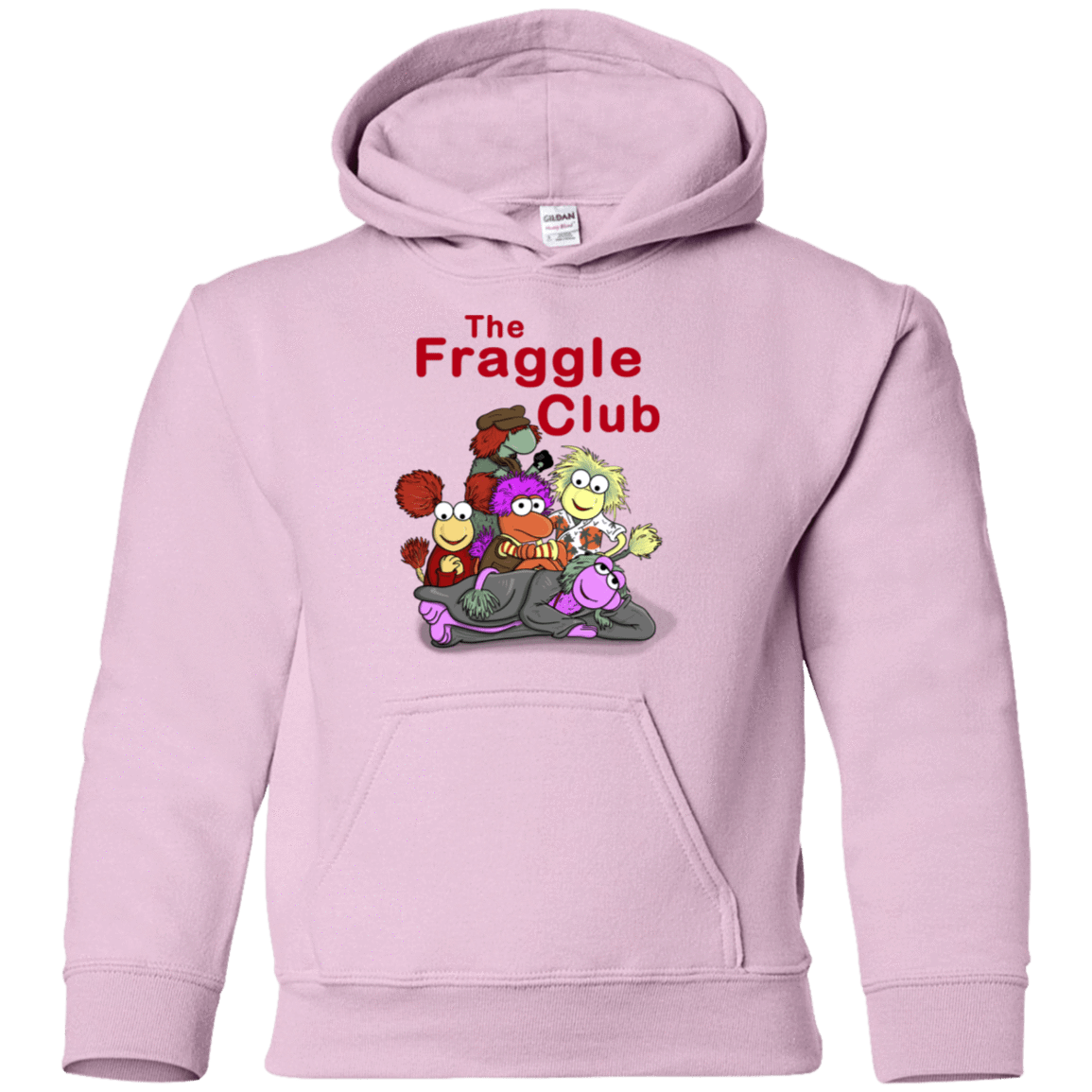 Sweatshirts Light Pink / YS Fraggle Club Youth Hoodie