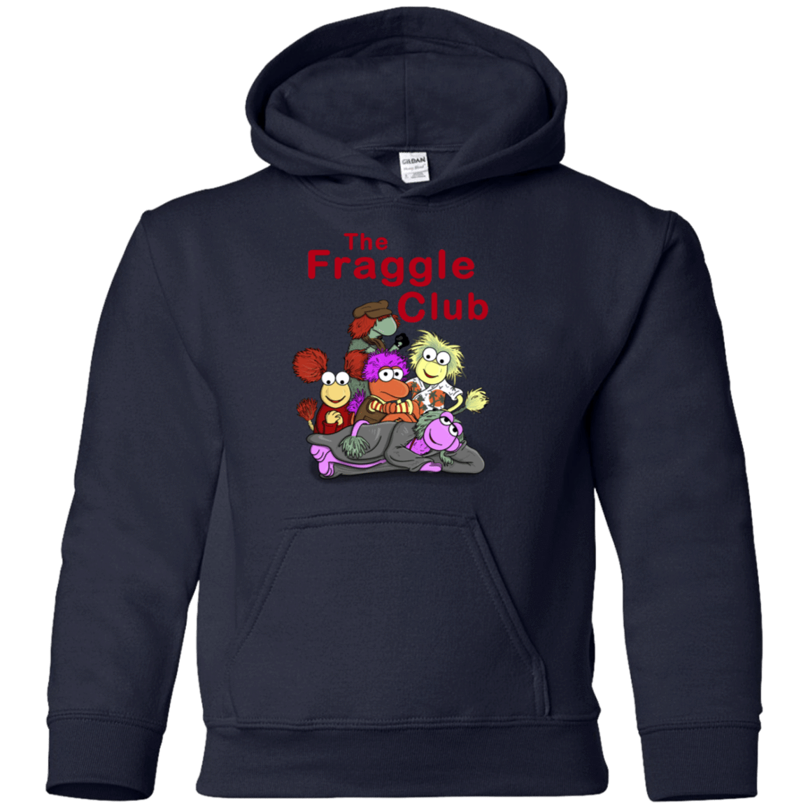 Sweatshirts Navy / YS Fraggle Club Youth Hoodie