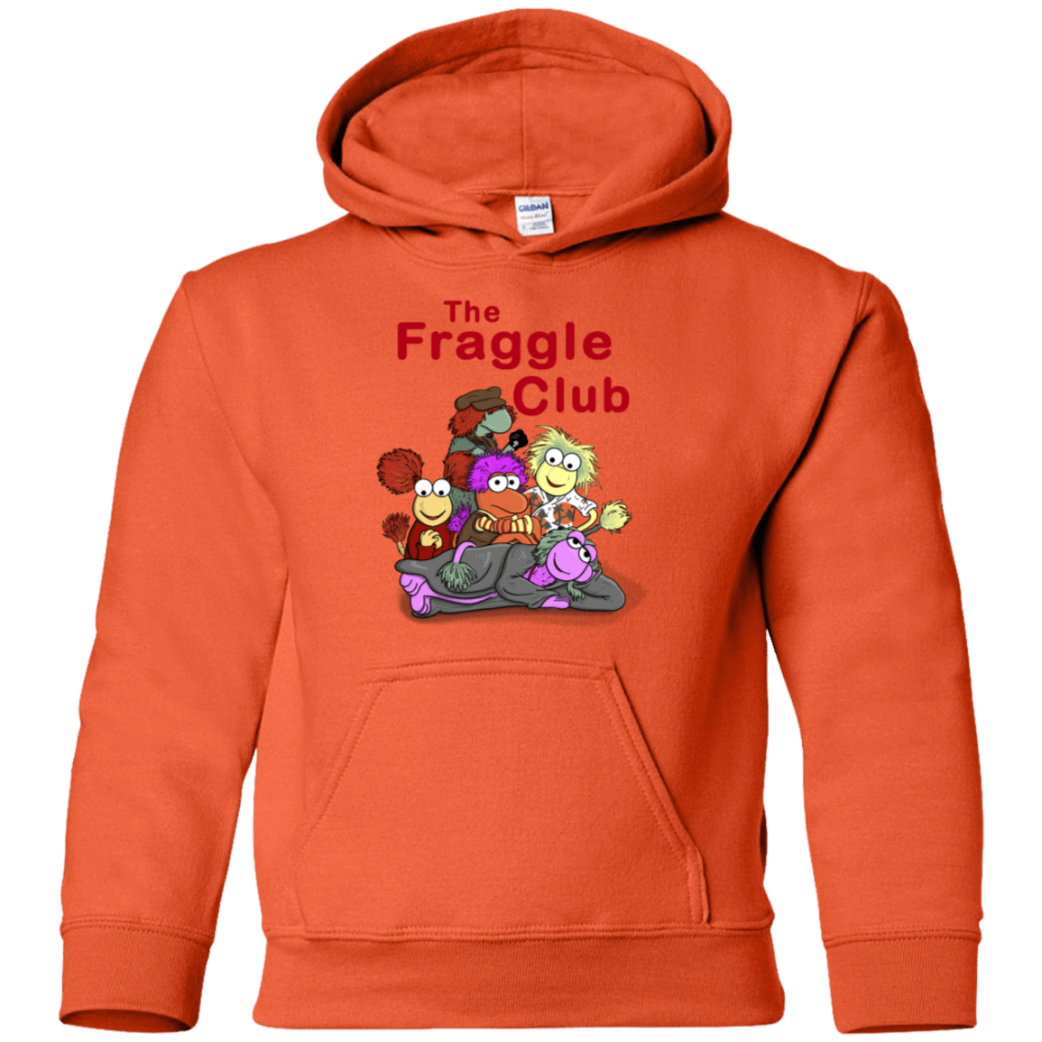 Sweatshirts Orange / YS Fraggle Club Youth Hoodie