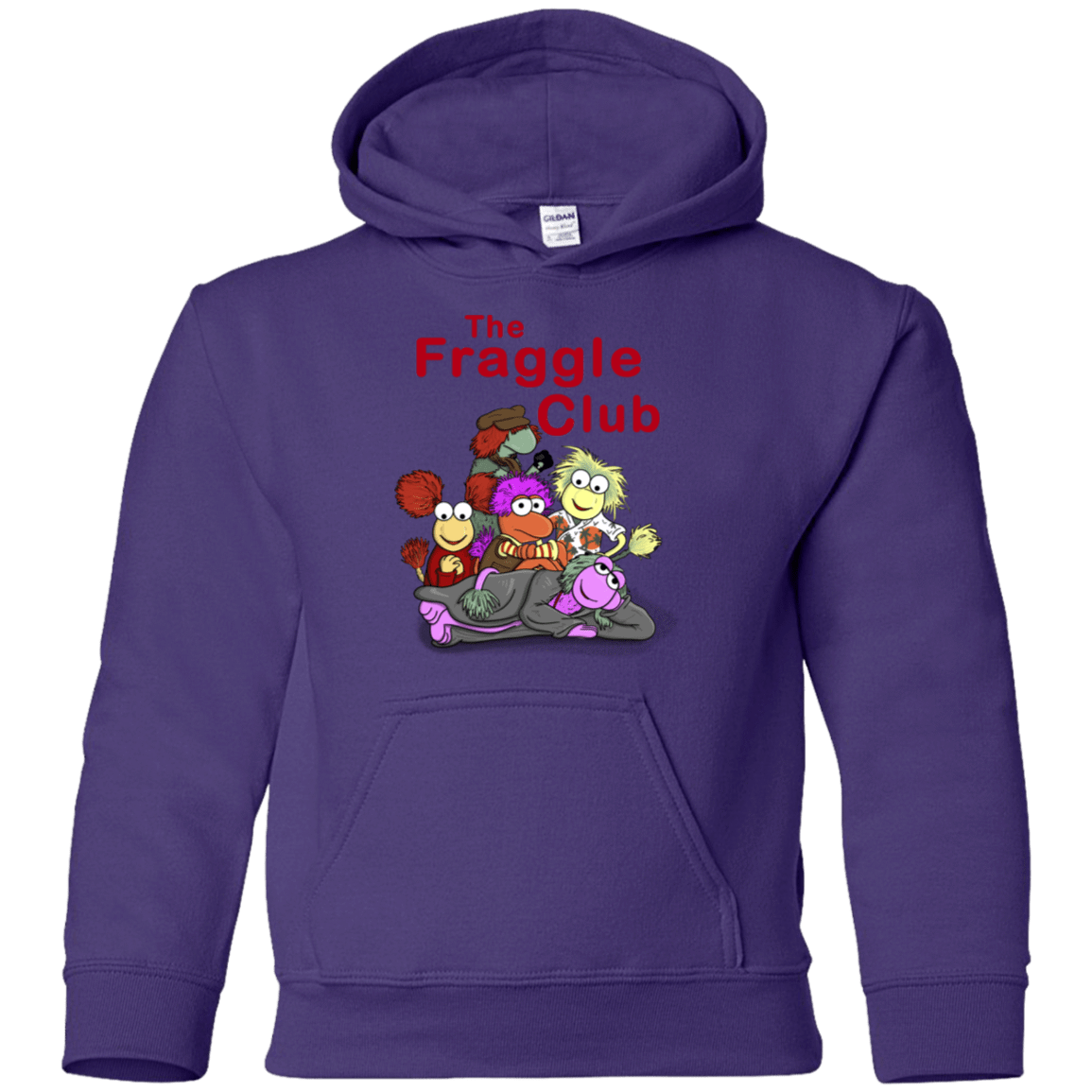 Sweatshirts Purple / YS Fraggle Club Youth Hoodie