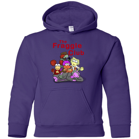 Sweatshirts Purple / YS Fraggle Club Youth Hoodie