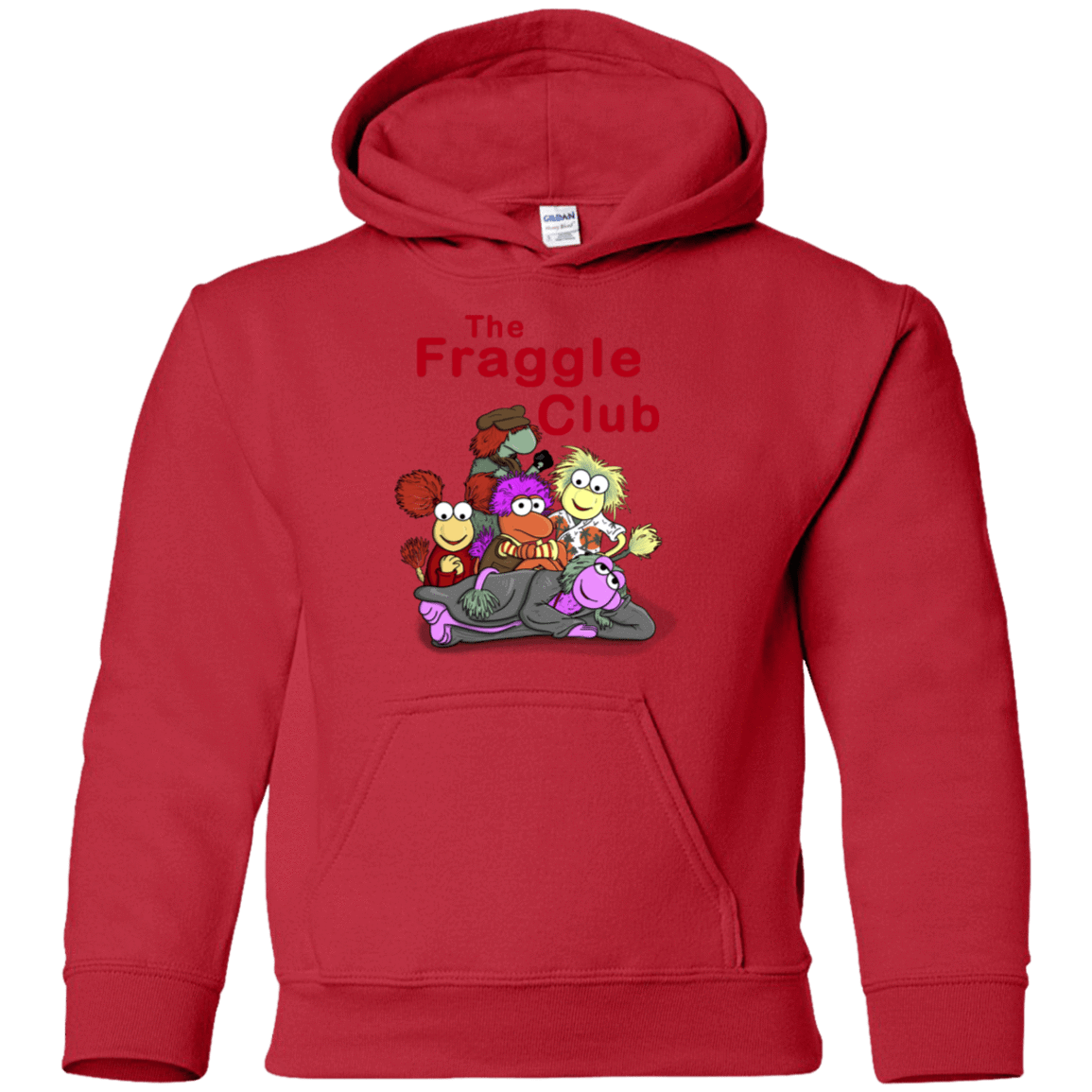 Sweatshirts Red / YS Fraggle Club Youth Hoodie