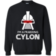 Sweatshirts Black / Small Frakking cylon Crewneck Sweatshirt
