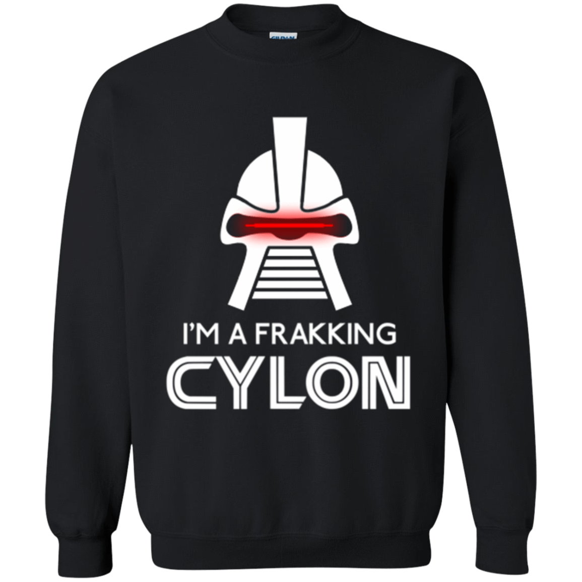 Sweatshirts Black / Small Frakking cylon Crewneck Sweatshirt