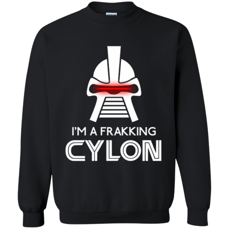 Sweatshirts Black / Small Frakking cylon Crewneck Sweatshirt