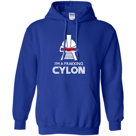 Sweatshirts Royal / Small Frakking cylon Pullover Hoodie