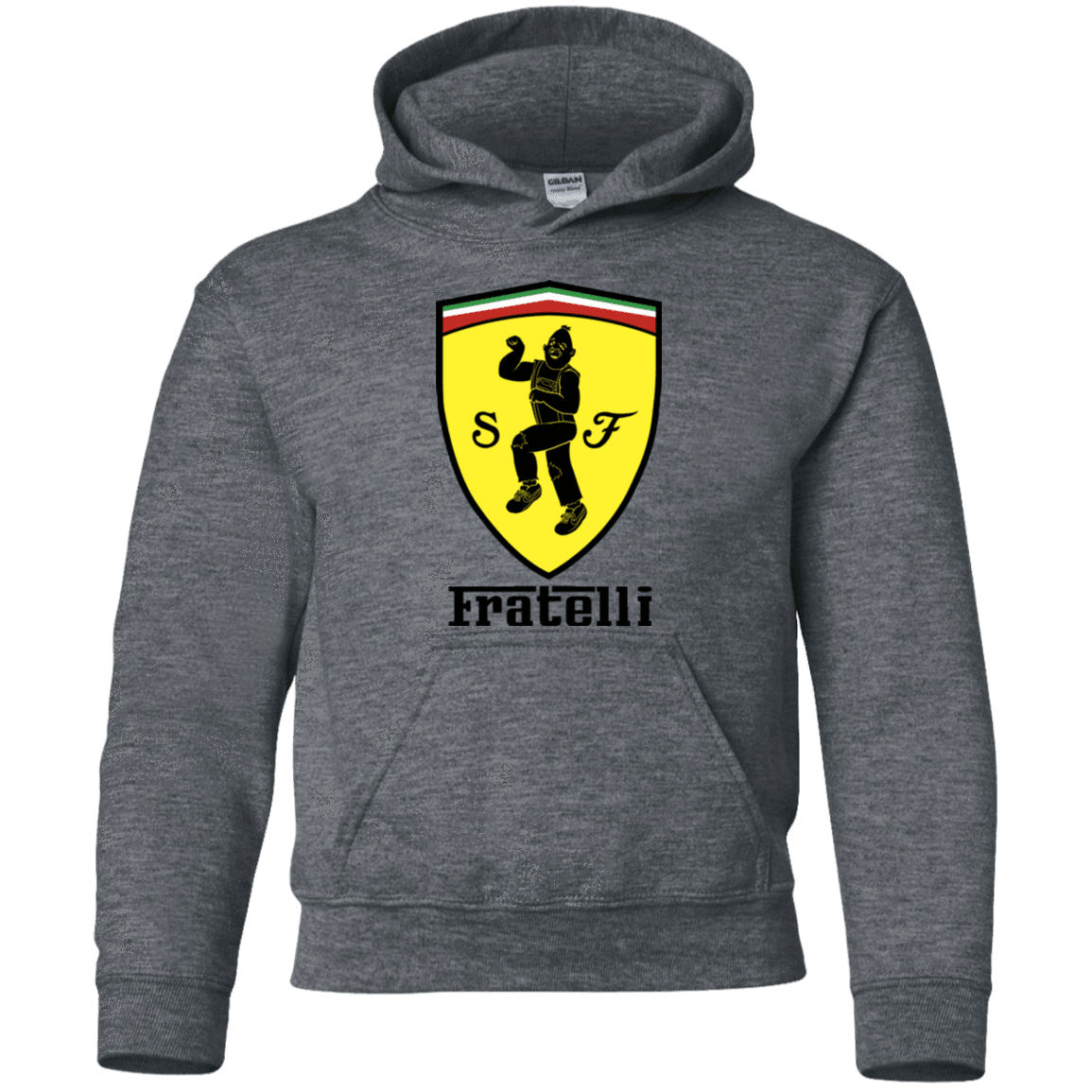 Sweatshirts Dark Heather / YS Fratelli Youth Hoodie