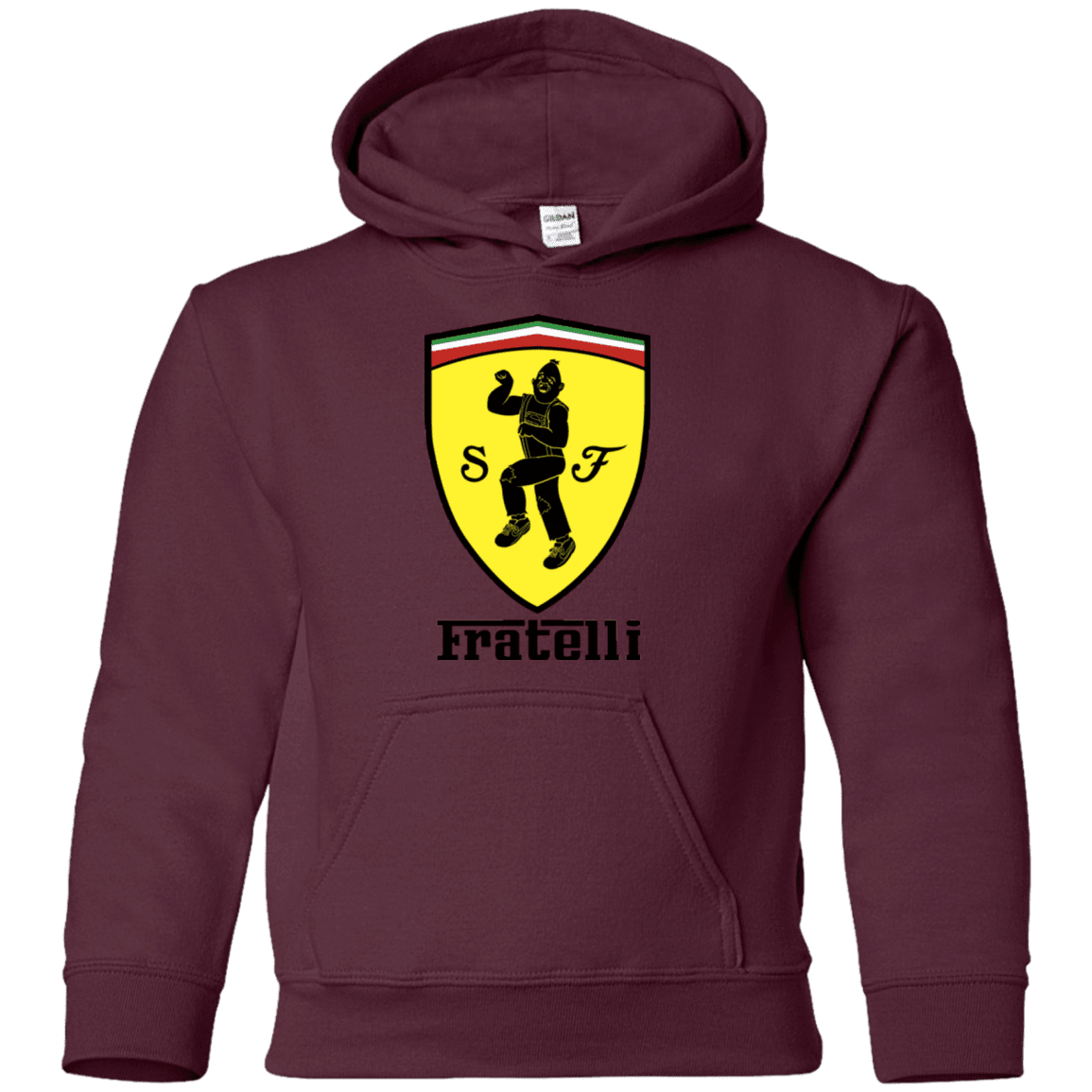 Sweatshirts Maroon / YS Fratelli Youth Hoodie