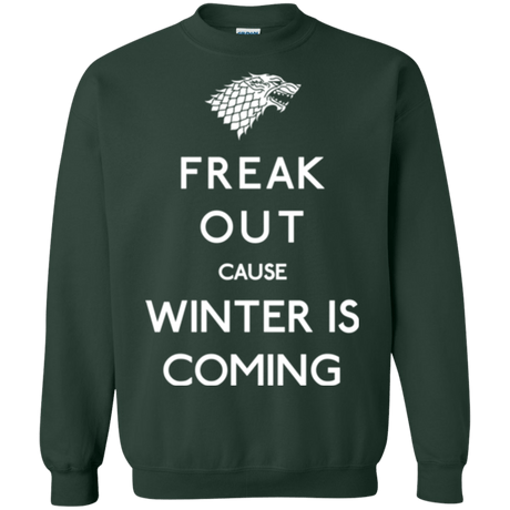 Sweatshirts Forest Green / Small Freak winter Crewneck Sweatshirt