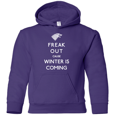 Sweatshirts Purple / YS Freak winter Youth Hoodie