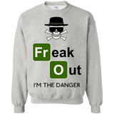 Sweatshirts Ash / Small Freaking danger Crewneck Sweatshirt