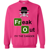 Sweatshirts Heliconia / Small Freaking danger Crewneck Sweatshirt