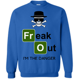 Sweatshirts Royal / Small Freaking danger Crewneck Sweatshirt
