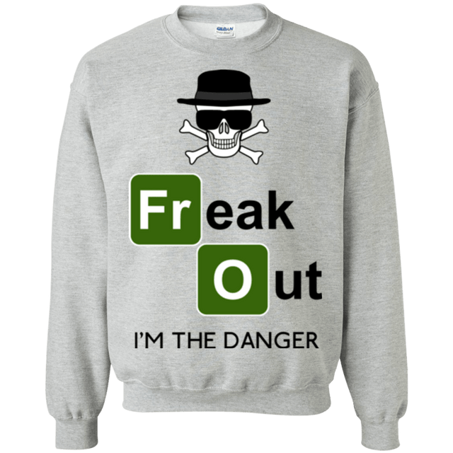 Sweatshirts Sport Grey / Small Freaking danger Crewneck Sweatshirt